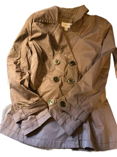 NWT Merona Womens Coat Size Size Medium Button/Buckle - Picture 2 of 4