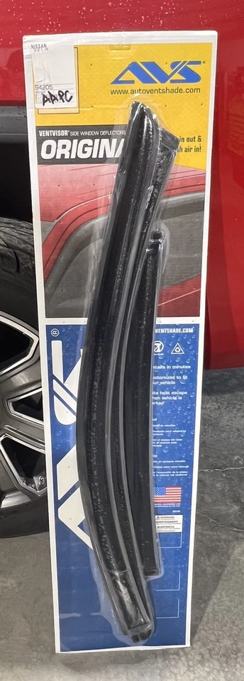 Deflector de lluvia de ventana lateral AVS Ventvisor 94205 4 piezas se adapta a Nissan Altima 19-22 Foto 3 de 4