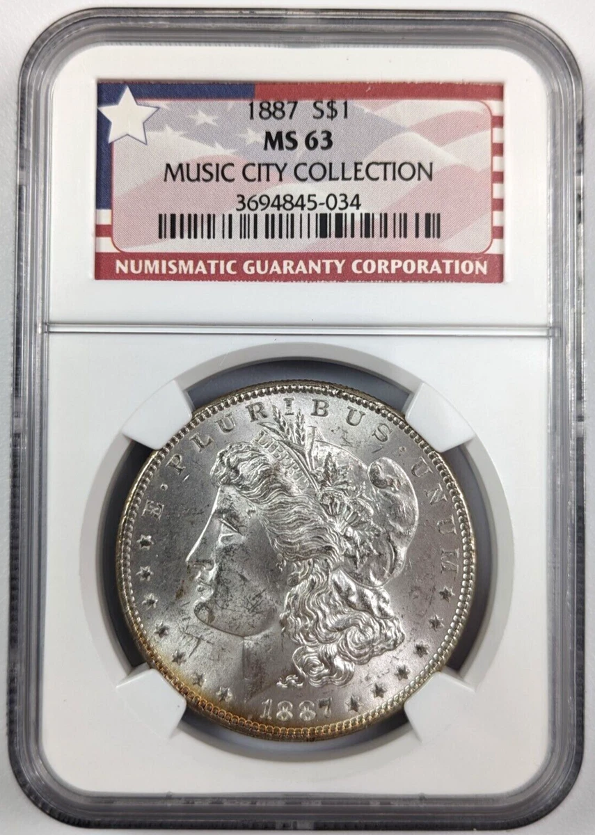 1887 Year Morgan US Dollars (1878-1921) for sale | eBay