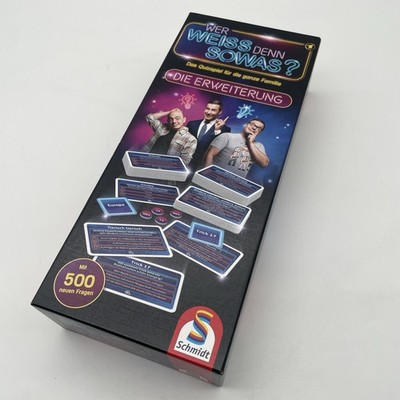 Schmidt Spiele Wer weiss denn sowas? Die Erweiterung Quizspiel Ergänzungsset b-w