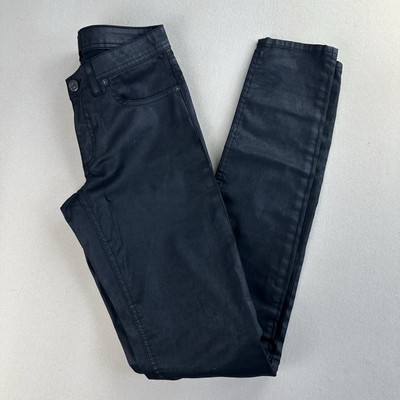 パンツ ACNE STUDIOS Slim Jeans, Size 27/34 Acne Studios Womens Size 27x 34 Small Black Jeans Wet Black