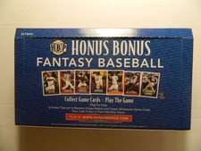 2017 Honus Bonus Fantasy Baseball Game Cards & Foil Parallels U Pick Finish Set