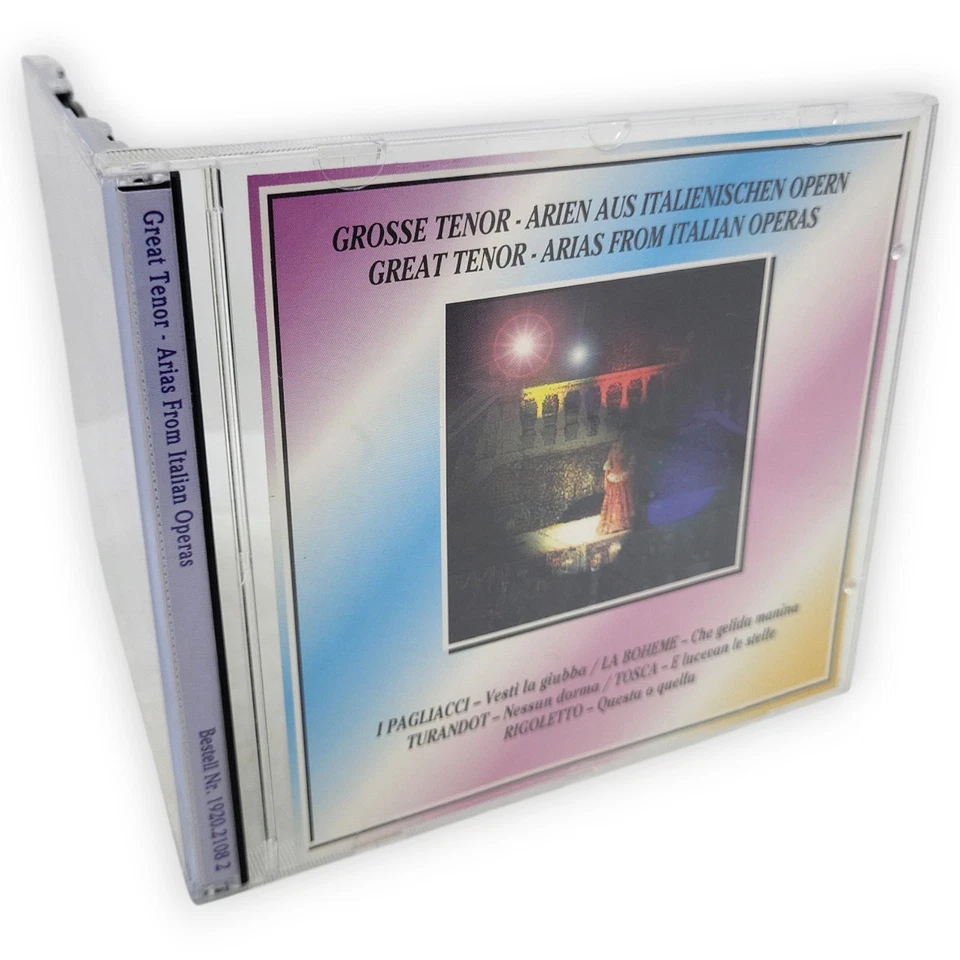 Grosse Tenor Arien aus Italienischen Opern I Pagliacci Turandot La Boheme CD - Bild 4 von 4
