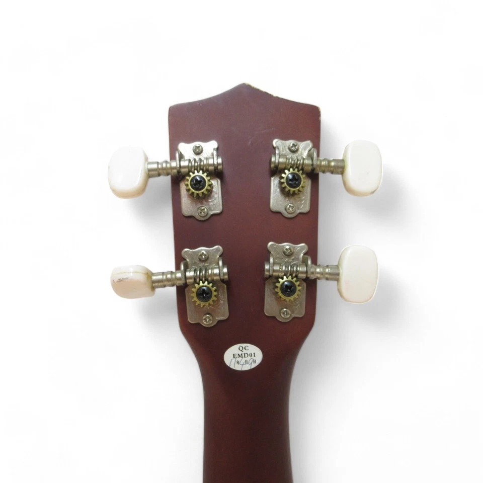 Stagg Handmade Ukulele Instrument US10 Dark/Red Coloured Wood - Image 4 of 4