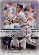 2002 Upper Deck Honor Roll Baseball Chipper Jones #45