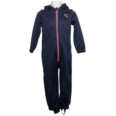 Lupilu, Outdoor Overall, Größe: 98/104, Blau/Pink, Polyester, Einfarbig #Uxe