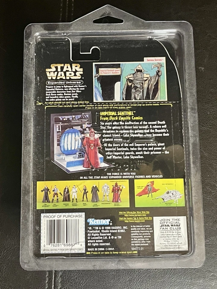 Star Wars Expanded Universe 1998 conjunto completo de 9 figuras sin usar, en caja, estuches estelares como nuevo Foto 4 de 4
