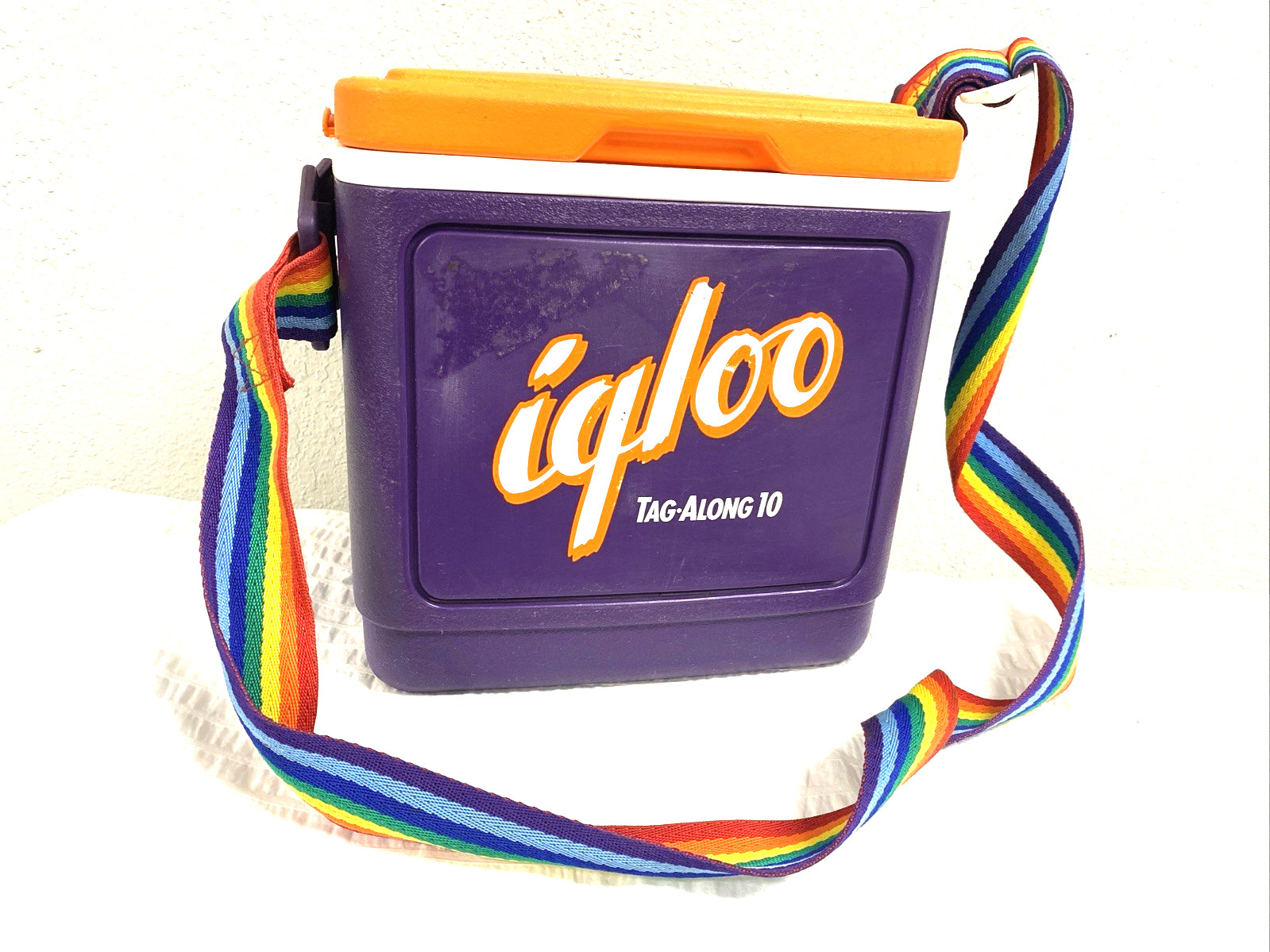Purple And Orange With Rainbow Strap 1980's 90