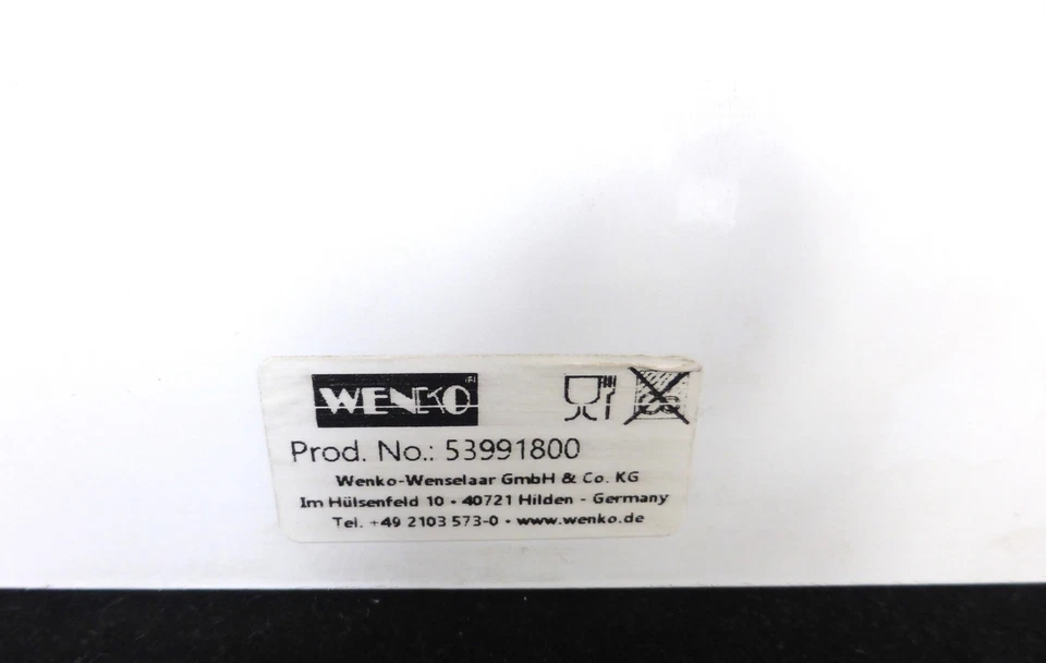 1x Wenko 53991800 Glass Hob Cover Horse/Pony Design with 4 Feet 52cm x 30cm — 第 4/4 张图片