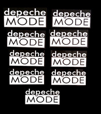 Depeche Mode Stickers, Depeche Mode Decals