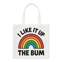 Ich Mag Es Bis Zum Po Regenbogen Regular Tragetasche Pride UnhöFlich Lustig Witz