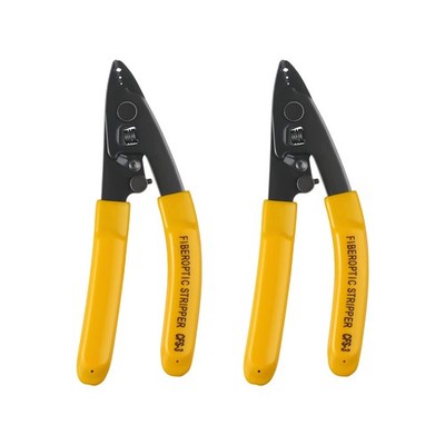 2 Pcs CFS-3 Fiber Optic Stripper 3 Port Hole Stripping Tools... 