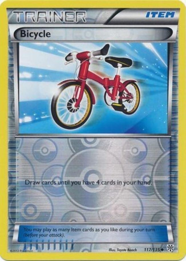 1x Bicycle | Plasma Storm | 117/135 | Uncommon | Reverse Holo | LP | Pokemon