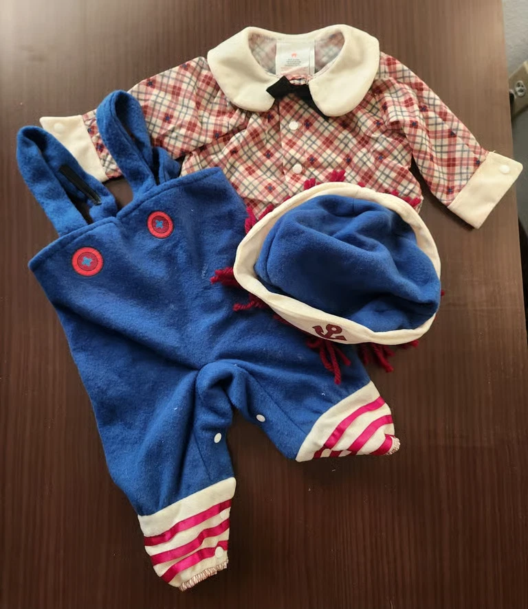 Disfraz de Halloween Marinero Ragamuffin Infantil Talla Infantil 6-12 Meses 3 Piezas Foto 2 de 4