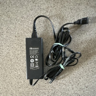 12V AC/DC Adapter Black UE651-1212, US Plug to 2.5mm Jack, Universal Powered