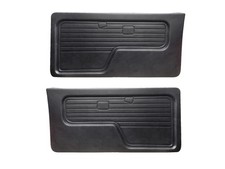 Schwarze T�rverkleidung Set 4tlg Passend f�r BMW E30 Coupe Vorne Hinten 1982�94