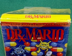 Dr. Mario (Nintendo NES, 1990) CIB - COMPLETE w/ Box & Inserts! WOW SHARP!!