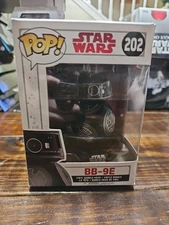 NEW Funko Pops Star Wars - "BB-9E" #202 Vinyl Box Protector
