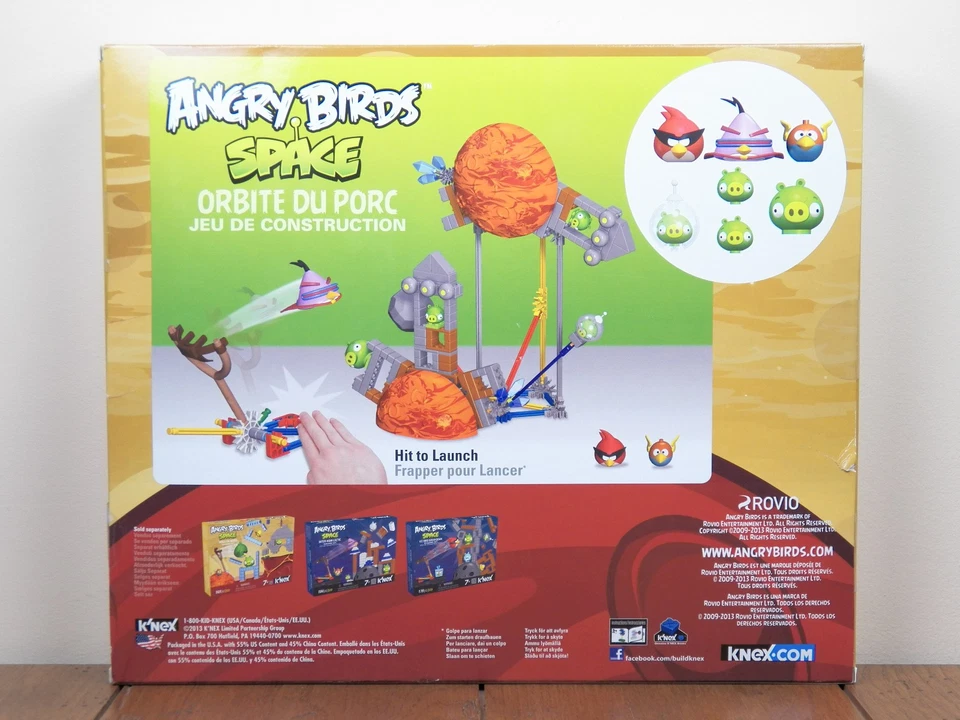 Angry Birds Space Pork Orbit K'nex Knex Building Set Green Pig 72550 *BRAND NEW* - Image 2 of 4