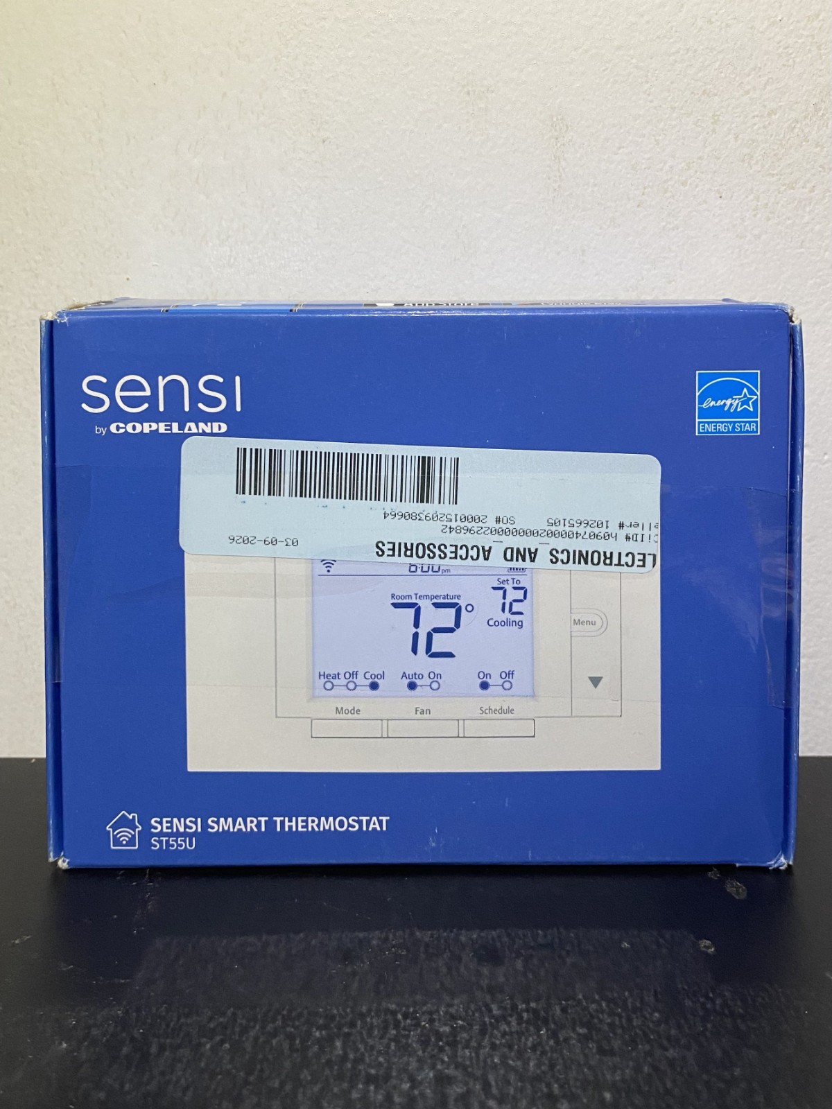 Sensi ST55U Smart Thermostat by Copeland WiFi Programmable