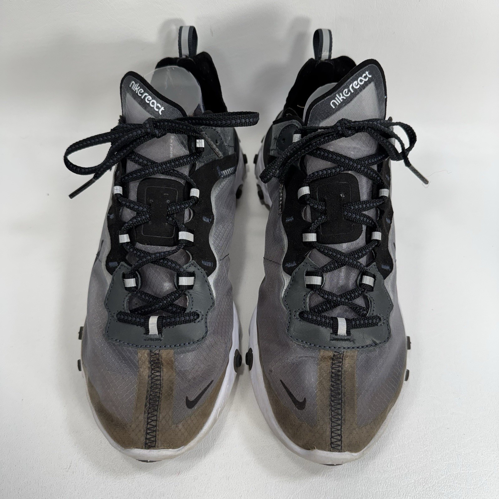 Nike React Element 87 Running Shoes Anthracite AQ… - image 3