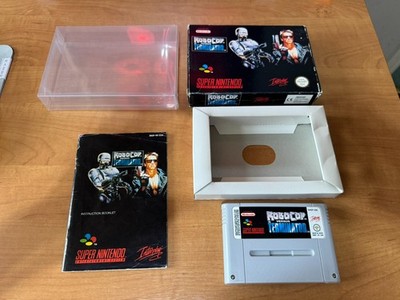 Robocop Versus The Terminator Super Nintendo SNES - PAL UKV - Komplett OVP CIB