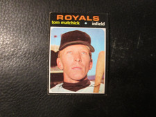 1971   TOPPS #321  TOM MATCHICK  ROYALS        EX/EXMT