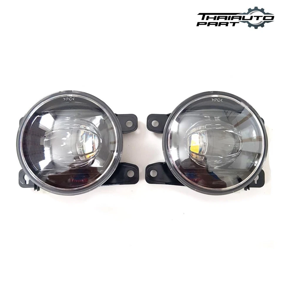 Juego de cubierta foco antiniebla LED negro para camioneta Isuzu D-max UTE 2024 Foto 4 de 4