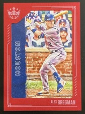 Alex Bregman 2021 Panini Diamond Kings Baseball Framed Red Houston Astros #81