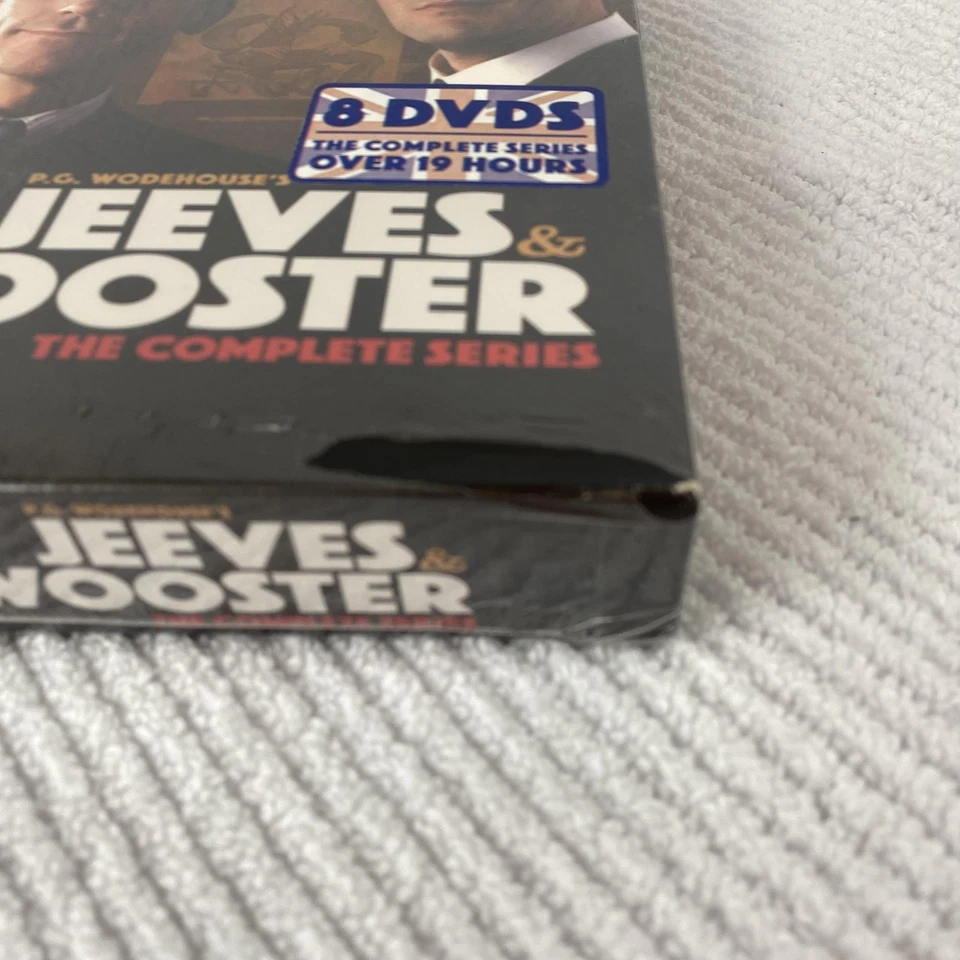 Jeeves & Wooster Complete Series DVD 8-Disc Box Set Comedy A&E New Video 19 Hrs Foto 2 de 4