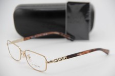 NEW COACH HC 5110B 9331 HAVANA GOLD GUNMETAL AUTHENTIC FRAMES EYEGLASSES 54-15