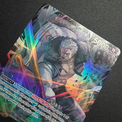 Smoker Op02-093 Alt Art Leader - One Piece TCG English Card Near