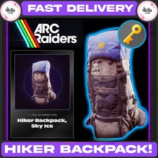 Arc Raiders : Hiker Backpack Sky Ice - GLOBAL 🌎 ALL PLATFORMS! (from DC Quest)