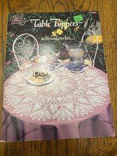 1990 Table Toppers in Thread American School of Needlework Crochet Leaflet 1094