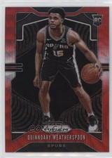 2019-20 Panini Prizm Rookie Ruby Wave Prizm Quinndary Weatherspoon #285 0zc5
