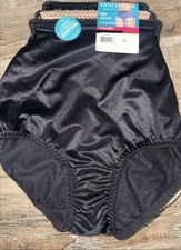 Vanity Fair Radiant Womens Brief Underwear Panties 3-Pair Nylon J 3XL/10