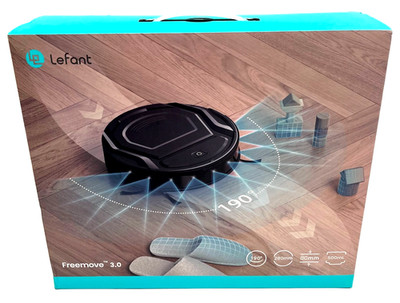Lefant M210 Pro Robotic Vacuum Cleaner 2200Pa-4000Pa Suction Beige
