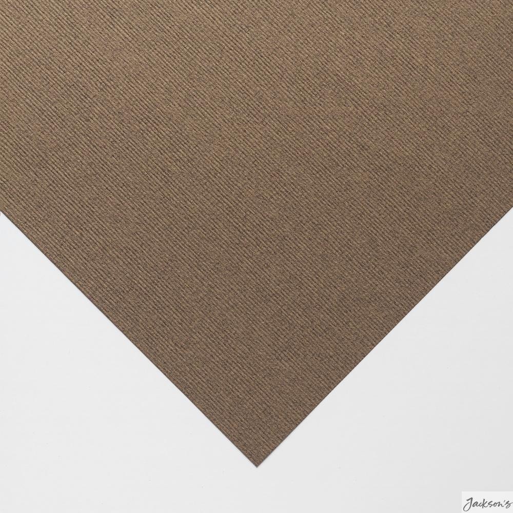 Clairefontaine Ingres Pastel Paper Sheet Cotton 50x65cm 130gsm Brown