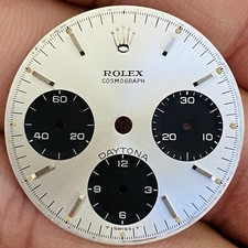 Quadrante argento Rolex per modello Daytona ref 6262 | 6264 | 6239 | 6241