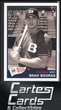 Brad Bouras 2001 Grandstand Boise Hawks #18 Boise Hawks