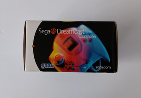 🎮 DREAMCAST 🎮 GAMING CONTROLLER 🖤 CLEAR BLACK 🖤 WITH BOX  / INSTRUCTIONS 