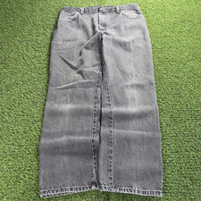 Rustler Men s Regular Fit Straight Leg Gray Charcoal Wash Denim Jeans