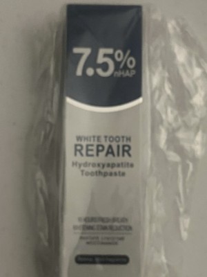 Hydroxyapatite 7.5% nHAP White Tooth Repair Toothpaste