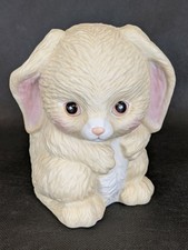 Bunny Rabbit Planter 4366 Porcelain Easter Display Ears Down