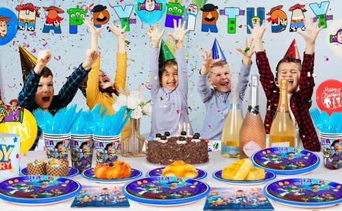 Toy Story Geburtstag Deko Set-Toy Story Partygeschirr Se - Bild 6 von 10