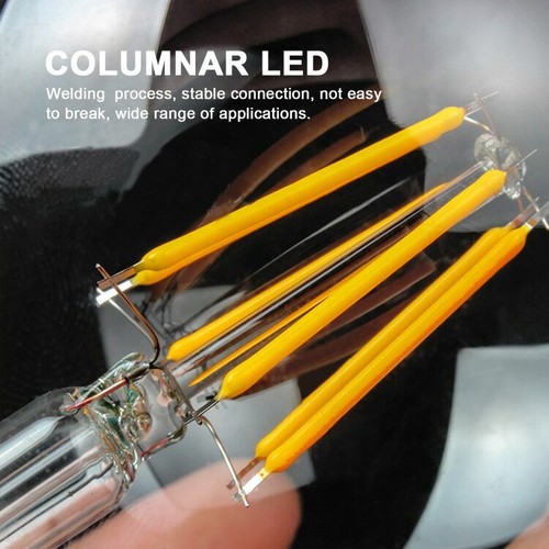 Led Amber Vintage Light Bulb Antique Retro Christmas Edison Amber Filament Bulbs - Picture 5 of 7