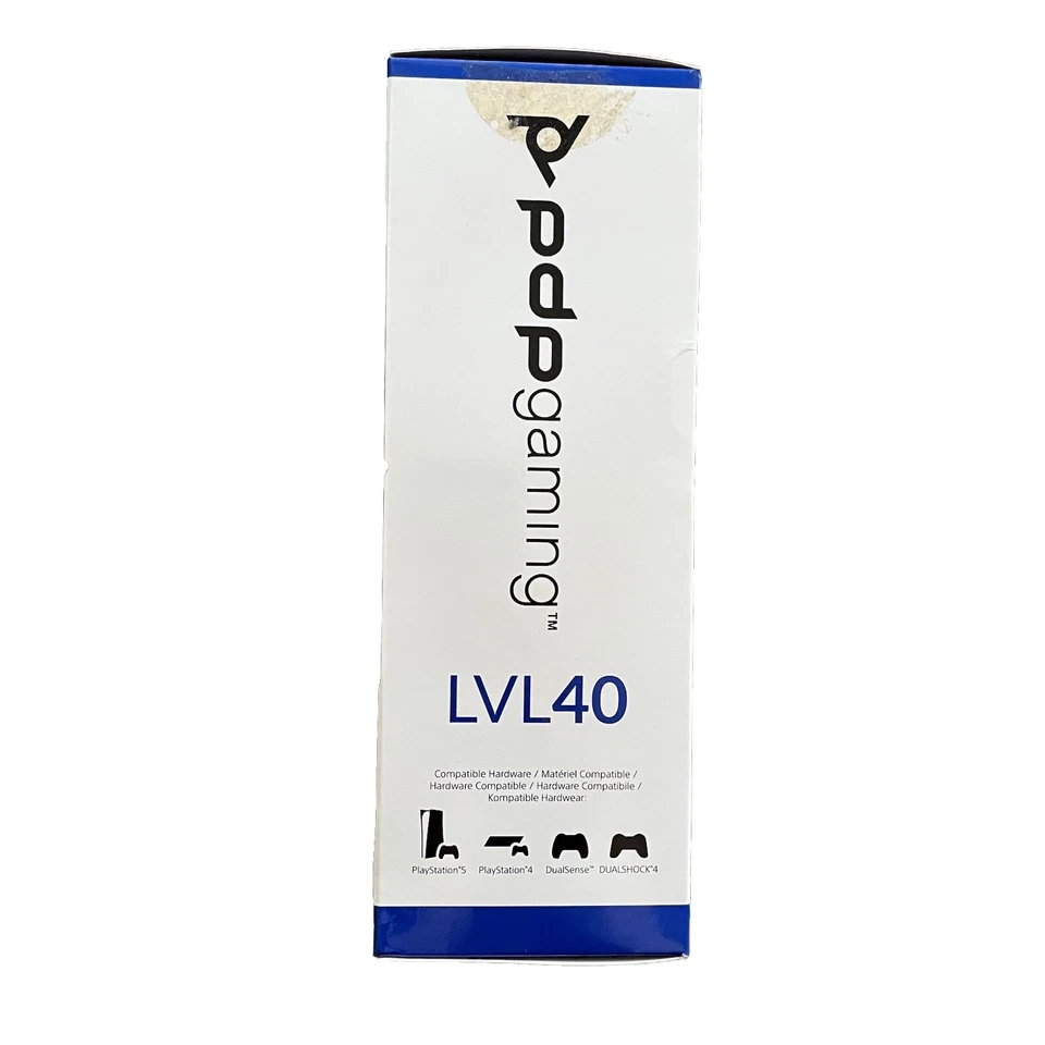 PDP Gaming Headset PlayStation LVL 40 Wired HD Boom Mic Noise Cancelling Sony PS - Image 4 of 4