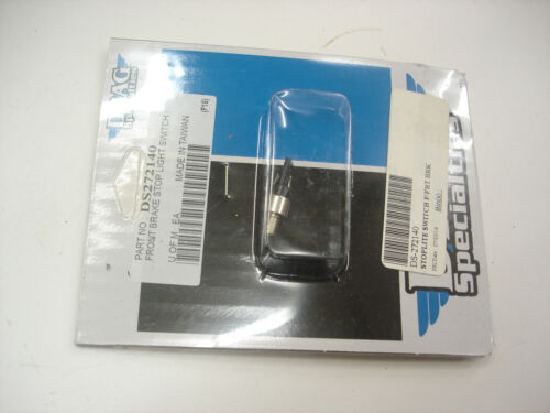 Interruptor de luz de freno delantero Harley Davidson Drag Specialties P/N DS-272140 NUEVO - Imagen 2 de 5