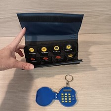 Porte Feuille,porte Monnaie Euro,Rangement,Casiers,Et Convertisseur,Neuf, 2000