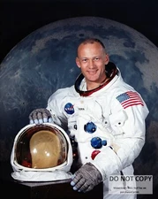 EDWIN "BUZZ" ALDRIN APOLLO 11 ASTRONAUT - 8X10 NASA PHOTO (EP-507)